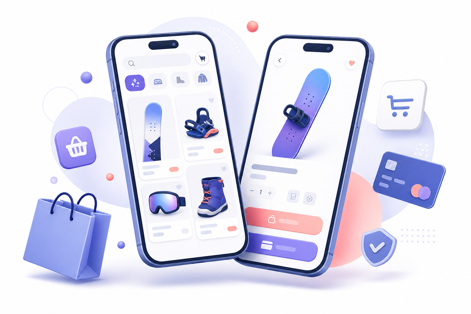 Codevia mobile commerce illustration